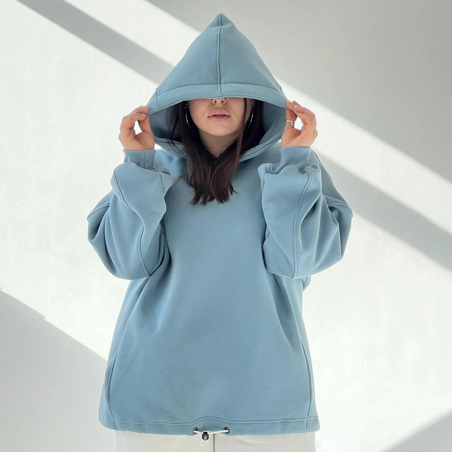 Sweat à capuche oversize